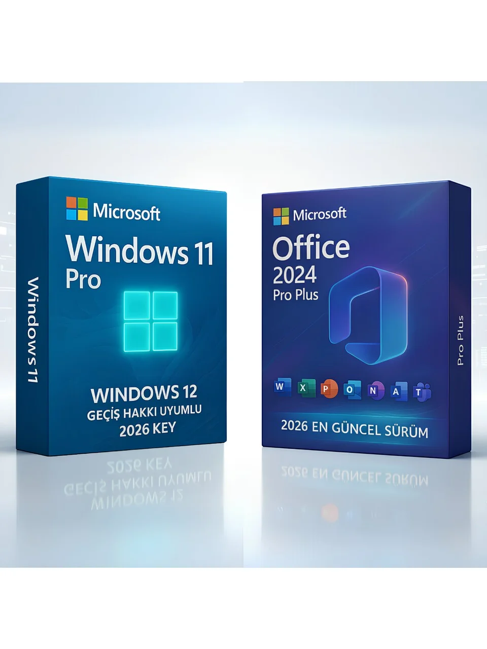 Microsoft Windows 11 Pro + Office 2026/2024 Pro Plus Key Windows 12 Geçiş Hakkı Uyumlu | Orijinal Lisans ile Güvenli Etkinleştirme